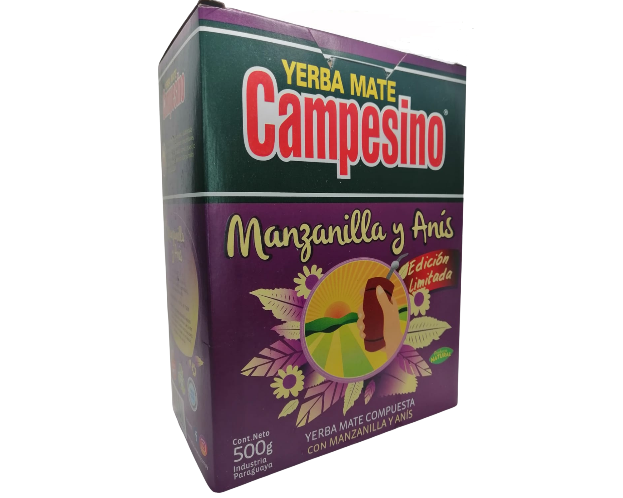 Yerba Mate Campesino Manzanilla y Anís 500 g