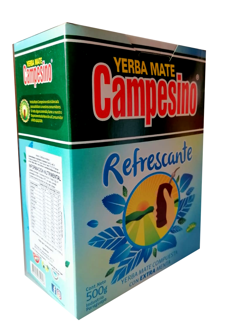 Yerba Mate Campesino Refrescante 500 g.