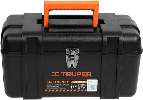 Truper CHP-17X, Caja plástica para herramientas, industrial, 17"