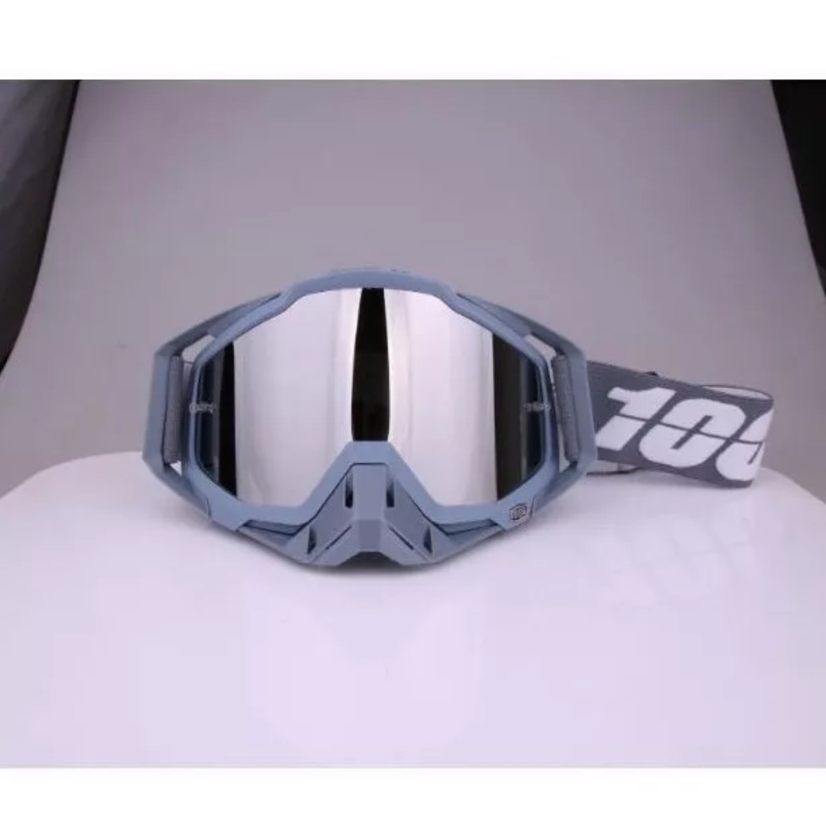 Gafas De Motocross Rzr Moto - Gafas De Motocicleta Gris