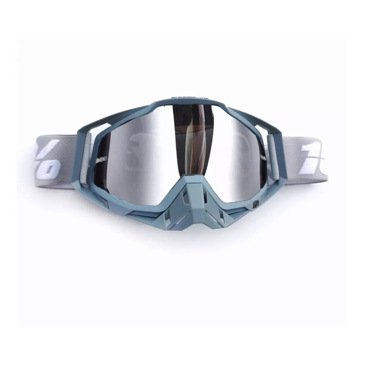 Gafas De Motocross Rzr Moto - Gafas De Motocicleta Gris