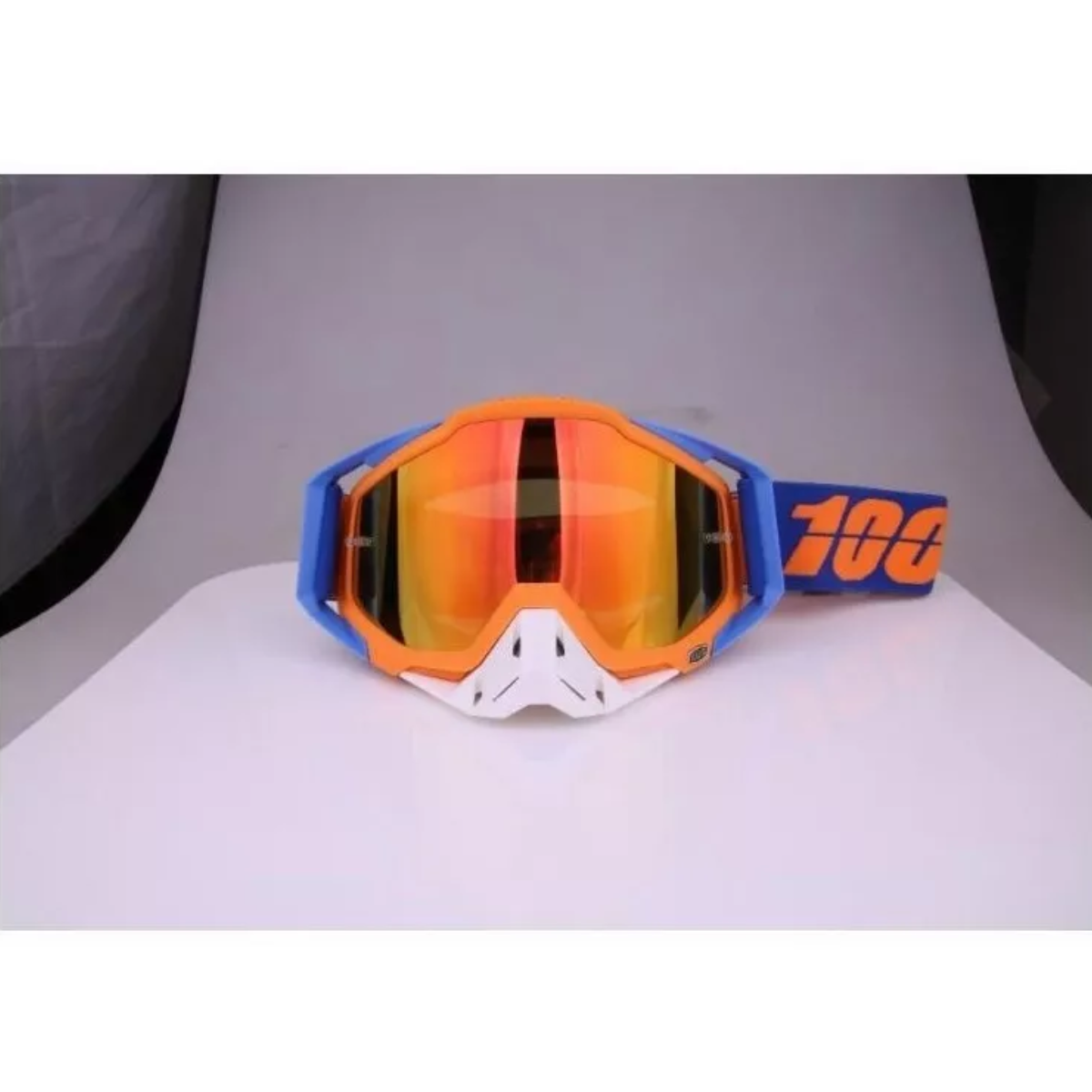 Gafas De Motocross Rzr Moto - Gafas De Motocicleta Naranja