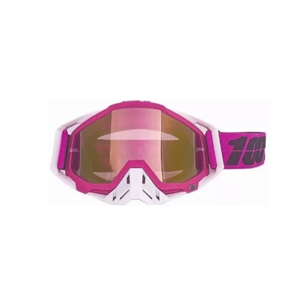 Gafas De Motocross Rzr Moto - Gafas De Motocicleta Rosa