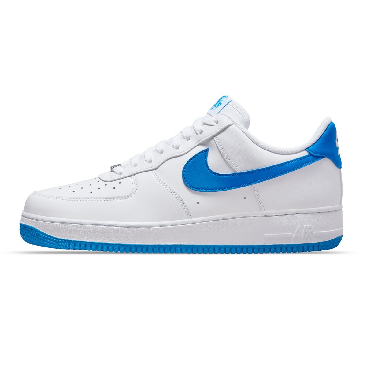 Tenis Nike Air Force 1 ´07 Blanco/azul Hombre Talla #27.5