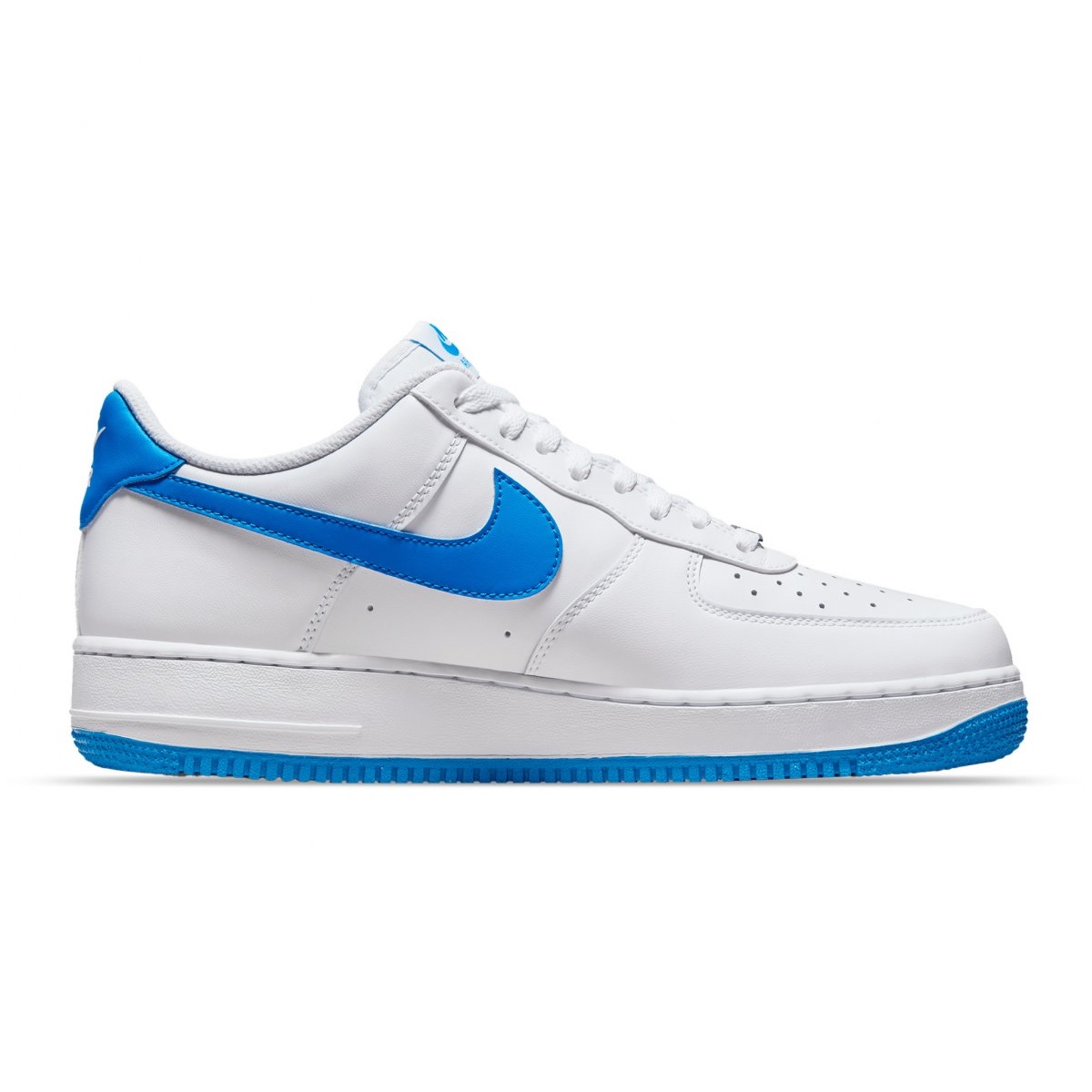 Tenis Nike Air Force 1 ´07 Blanco/azul Hombre Talla #27.5