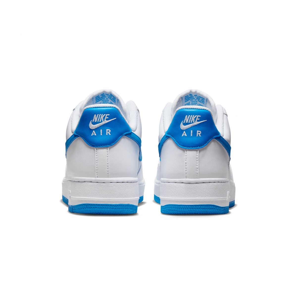 Tenis Nike Air Force 1 ´07 Blanco/azul Hombre Talla #27.5