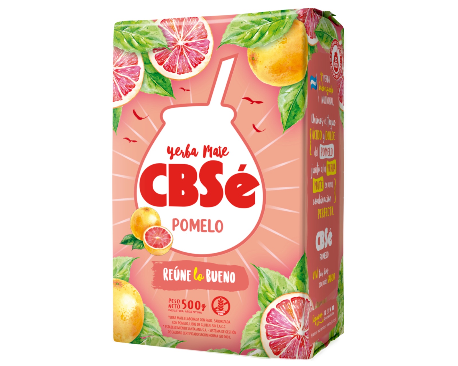 Yerba Mate Cbsé Pomelo 500 g.