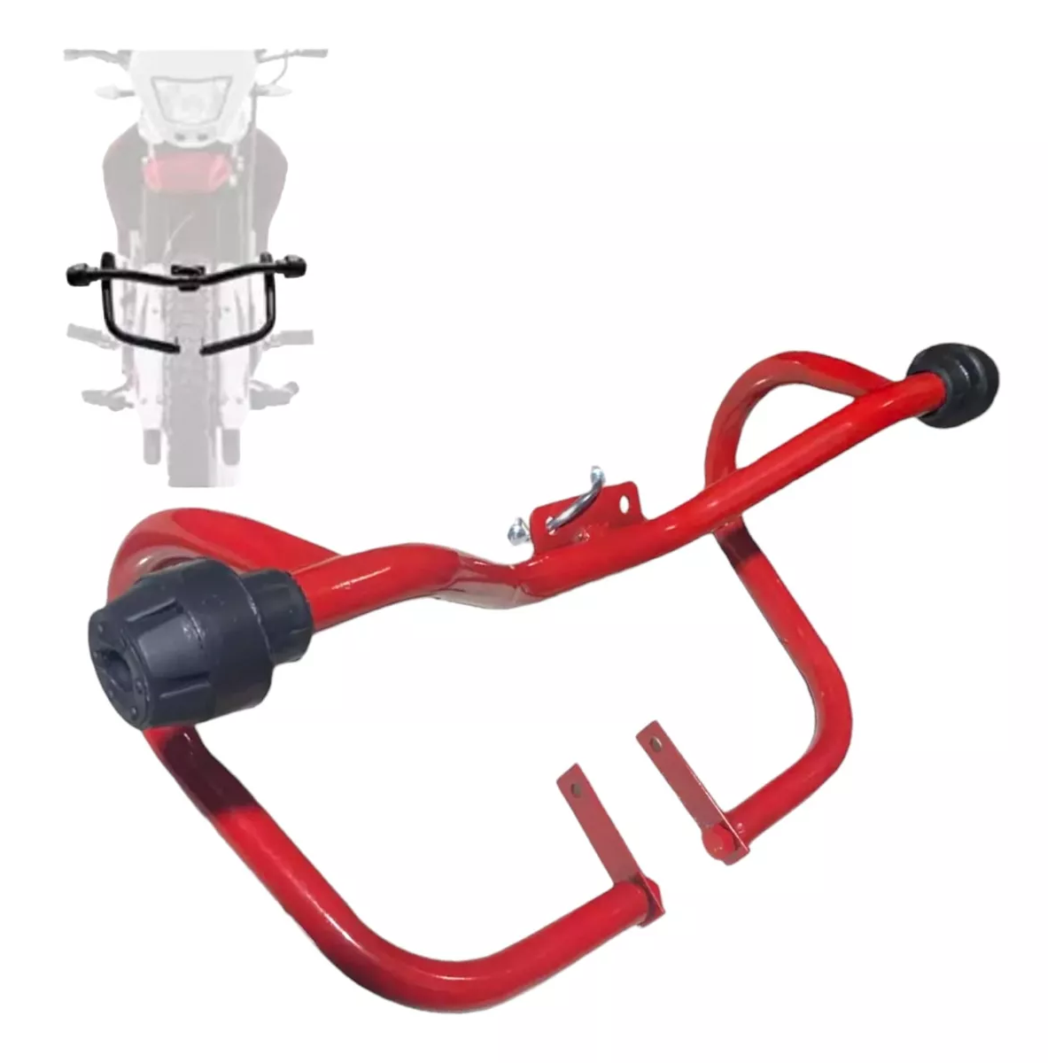 Slider Defensa Para Italika 150z 2022 Rojo