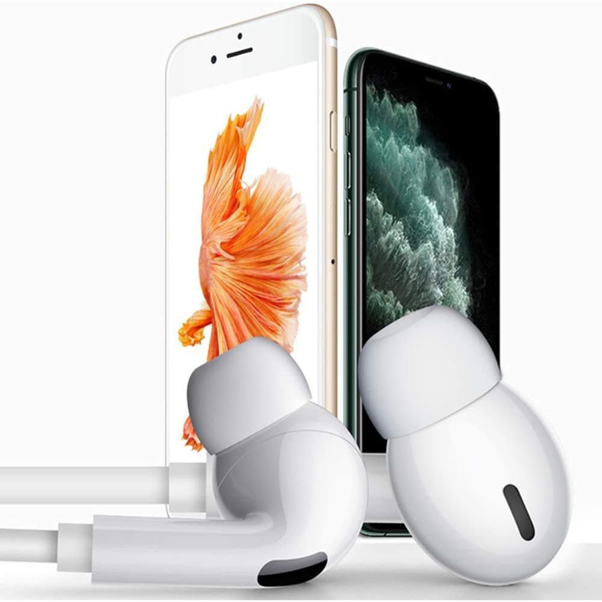 Manos Libres Earpods Goma Lightning Bluetooth iPhone Alta