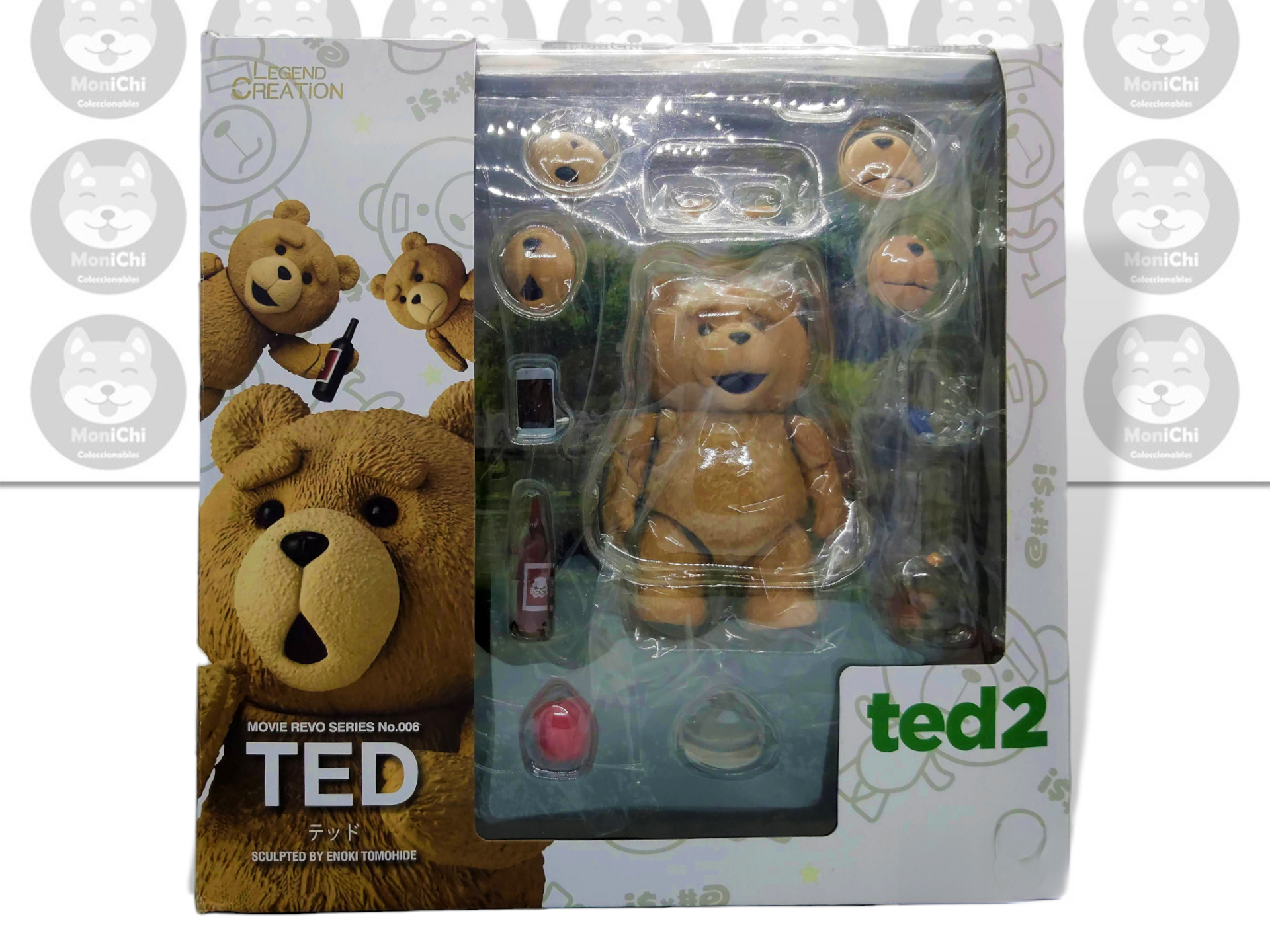 Ted Oso Revoltech Movie Revo 006 Yamaguchi Figura Pelicula