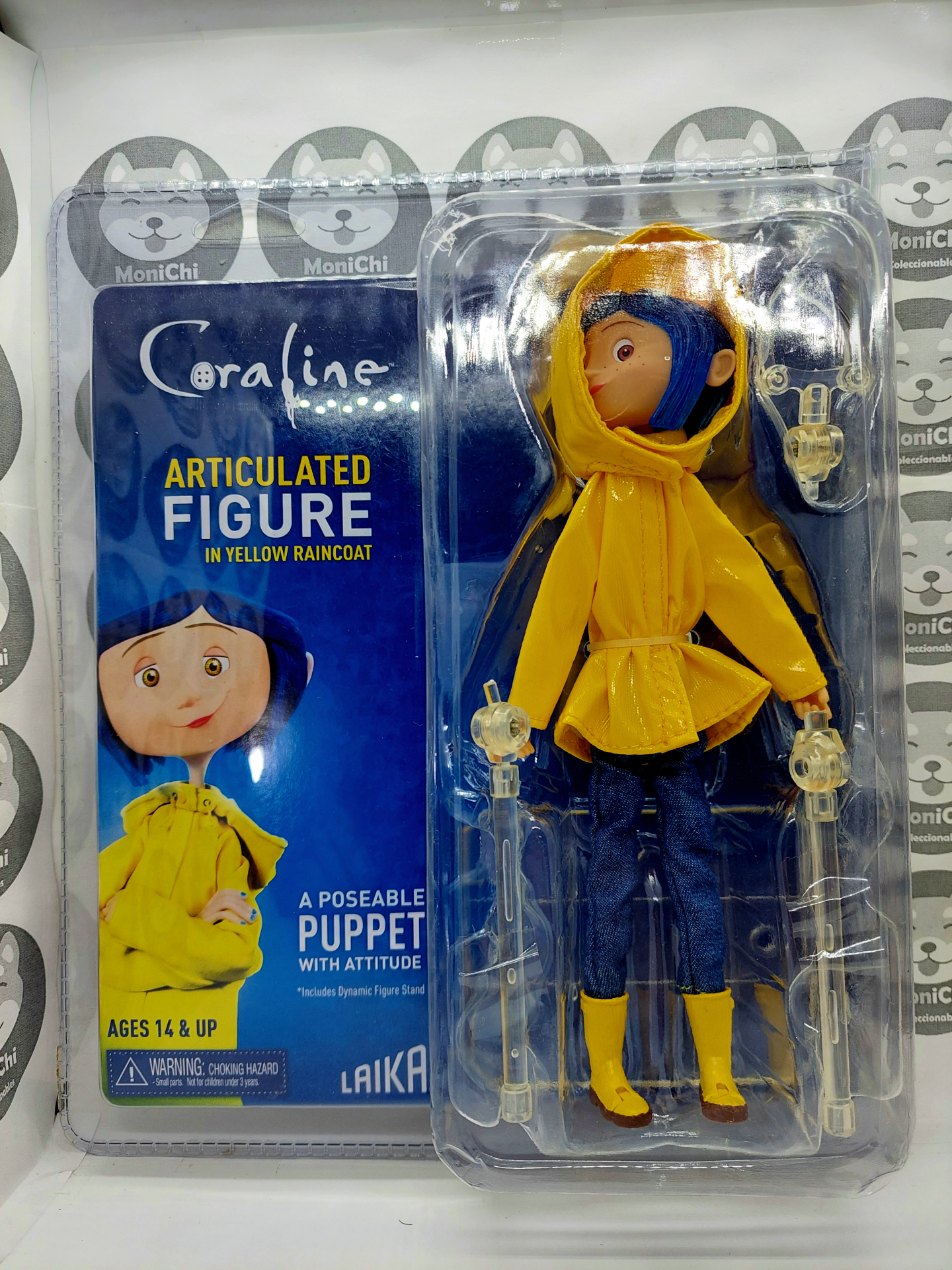 Coraline Abrig Lluvia Secret Door Puerta Secreta Neca Figura