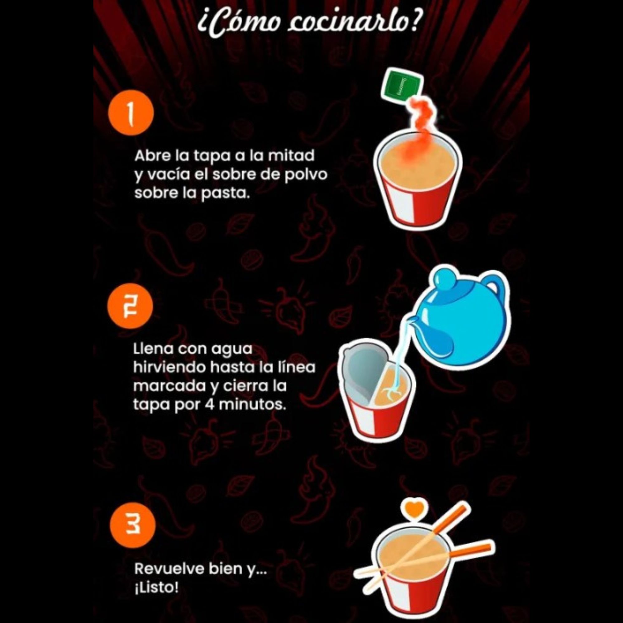Sopa Instantánea Ramen Coreana Buldak Big Bowl Sabor Cremosa de 16 Piezas