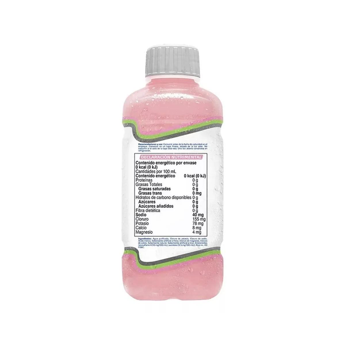 Suero Electrolife Sabor Fresa Kiwi Zero 18 Piezas de 625 ml c/u