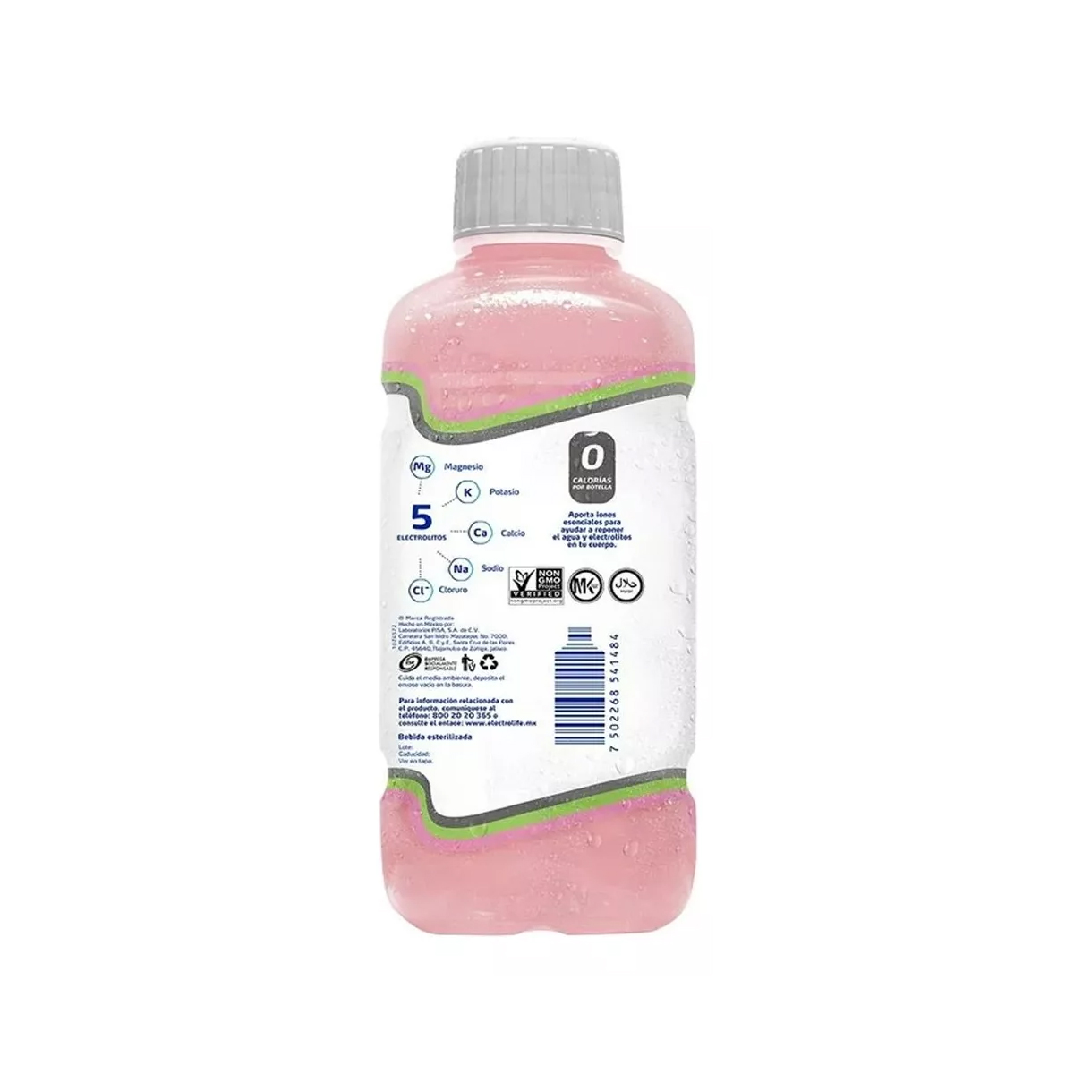 Suero Electrolife Sabor Fresa Kiwi Zero 18 Piezas de 625 ml c/u
