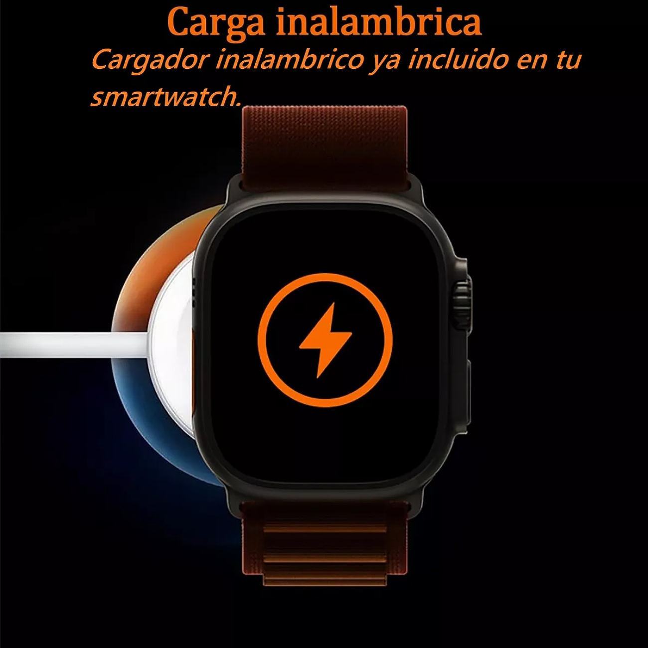 Reloj inteligente Isdewatch T800 Ultra 2 Smartwatch Función De Doble Toque Llamadas Notificaciones Deportes Sensor De Ritmo Cardiaco Negro