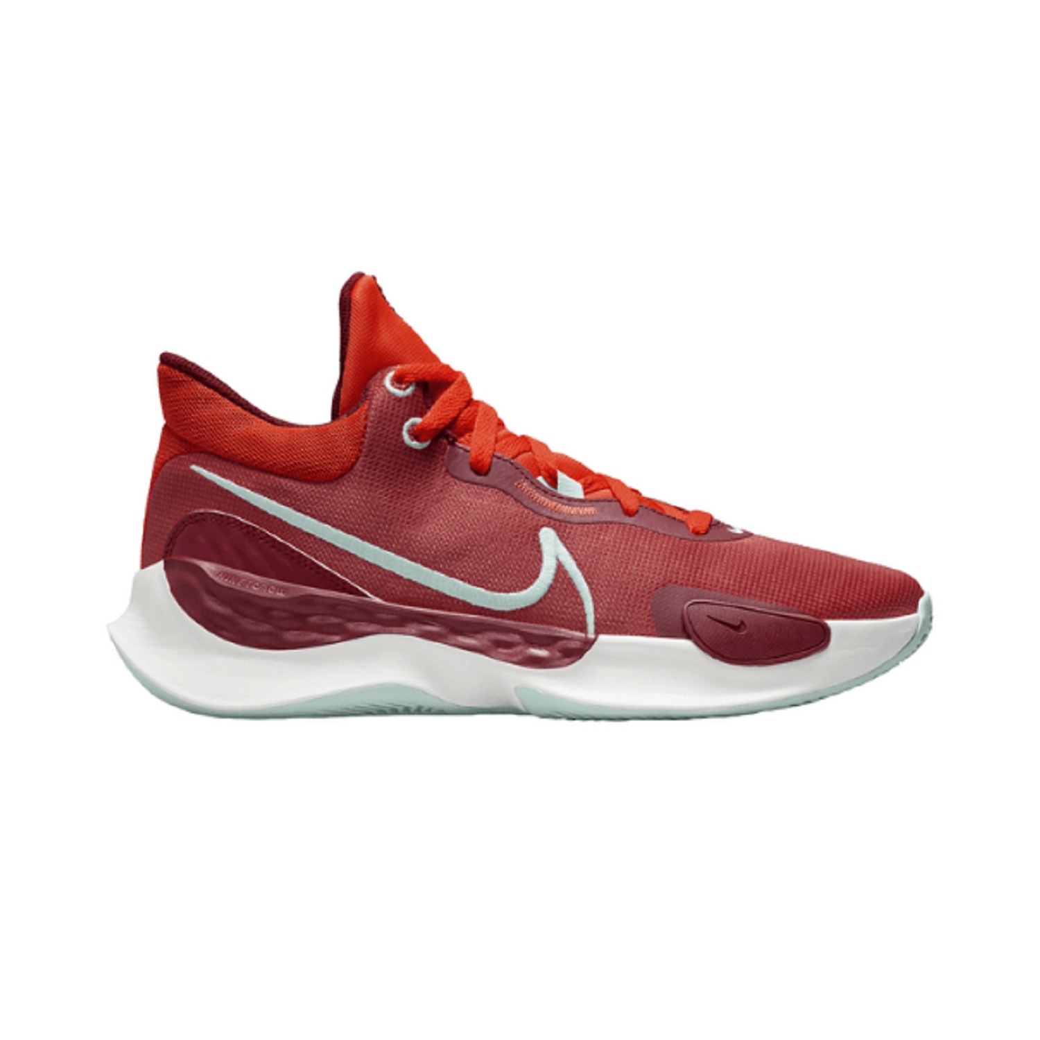 Tenis Nike Renew Elevate III Rojo Basquetbol Hombre Talla #27.5