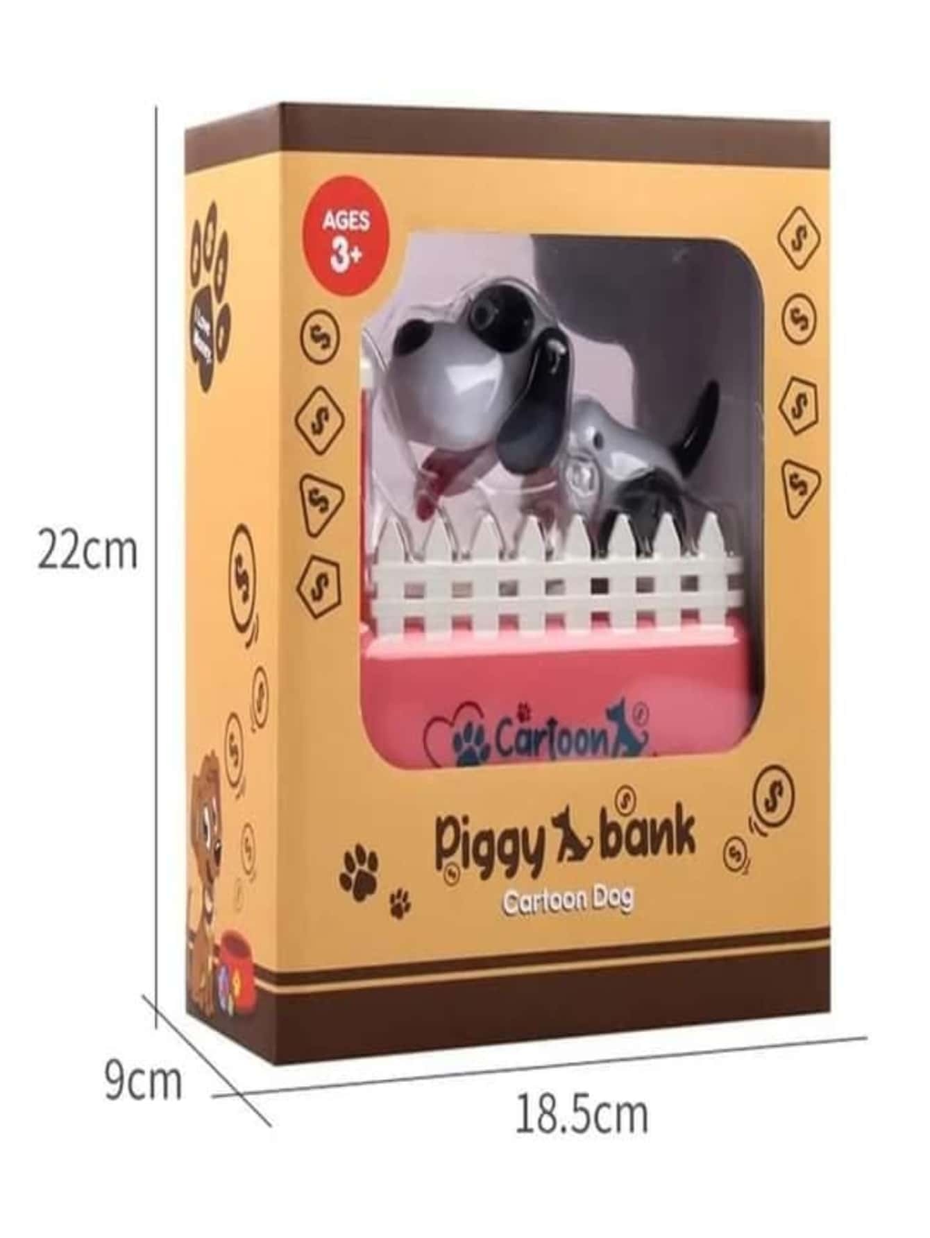 Alcancia De Perro Come Monedas