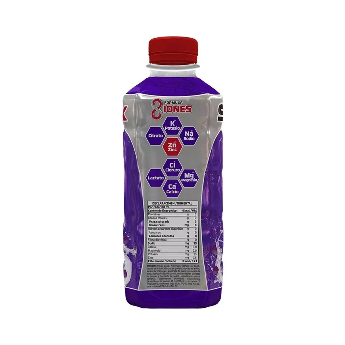 Bebida Rehidratante Suerox Uva 10 Piezas de 630 ml c/u