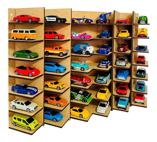 Exhibidor Coleccionador De Autos Tipo Hotwheels 42 Carritos