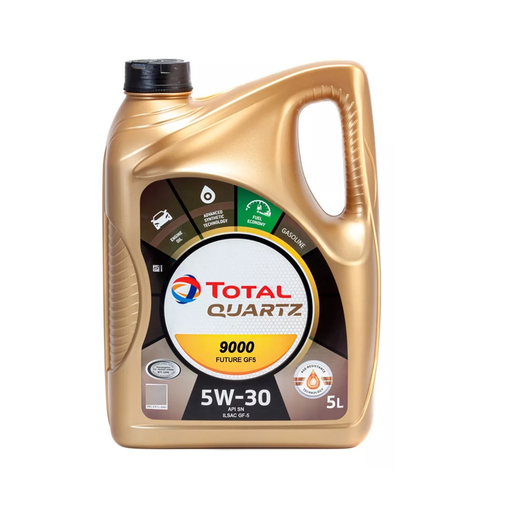 Aceite Sintético Total Quartz 5w30 Motor Gasolina - 5 Litros