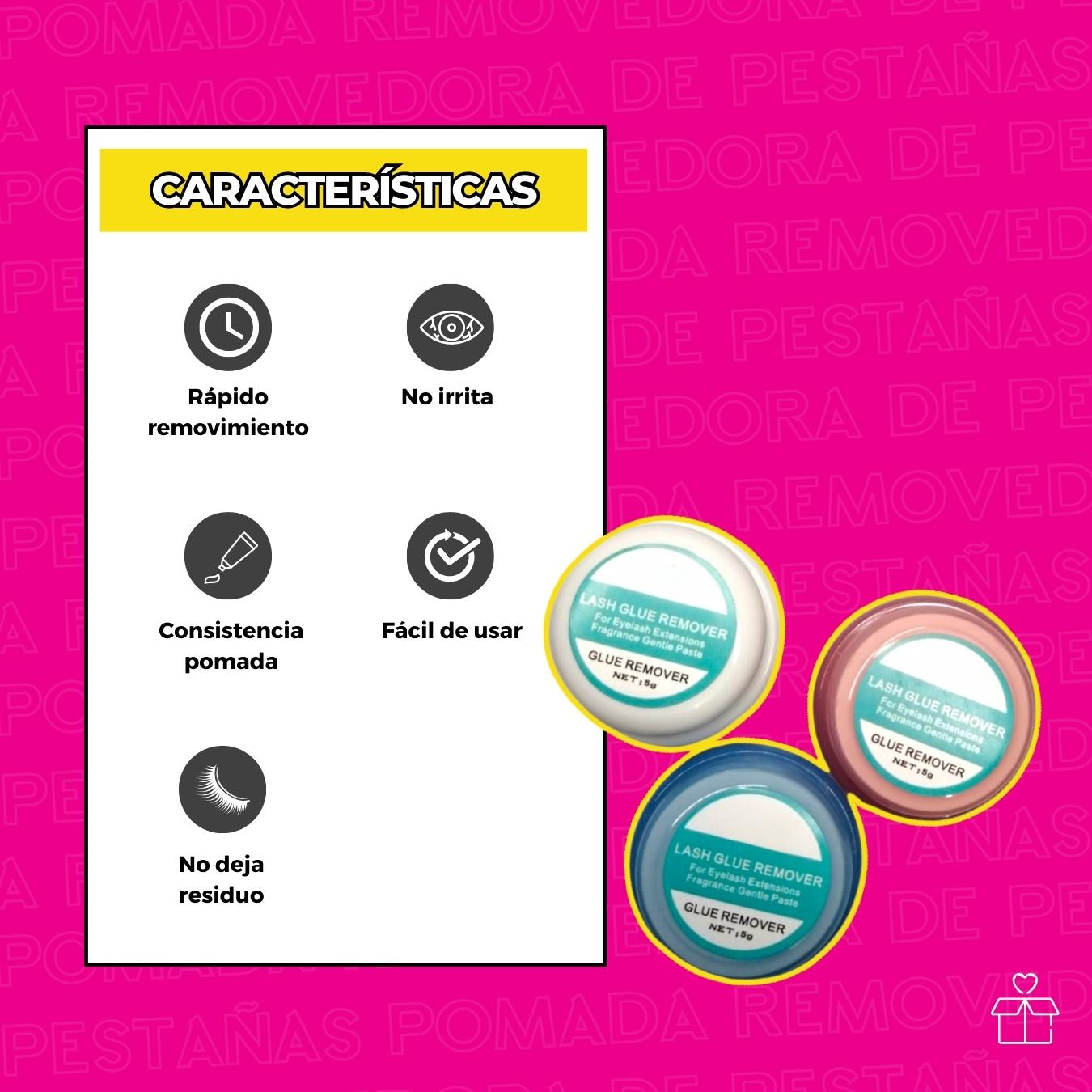 Pomada Removedor Pestañas Mink 1x1 Extension Lash.