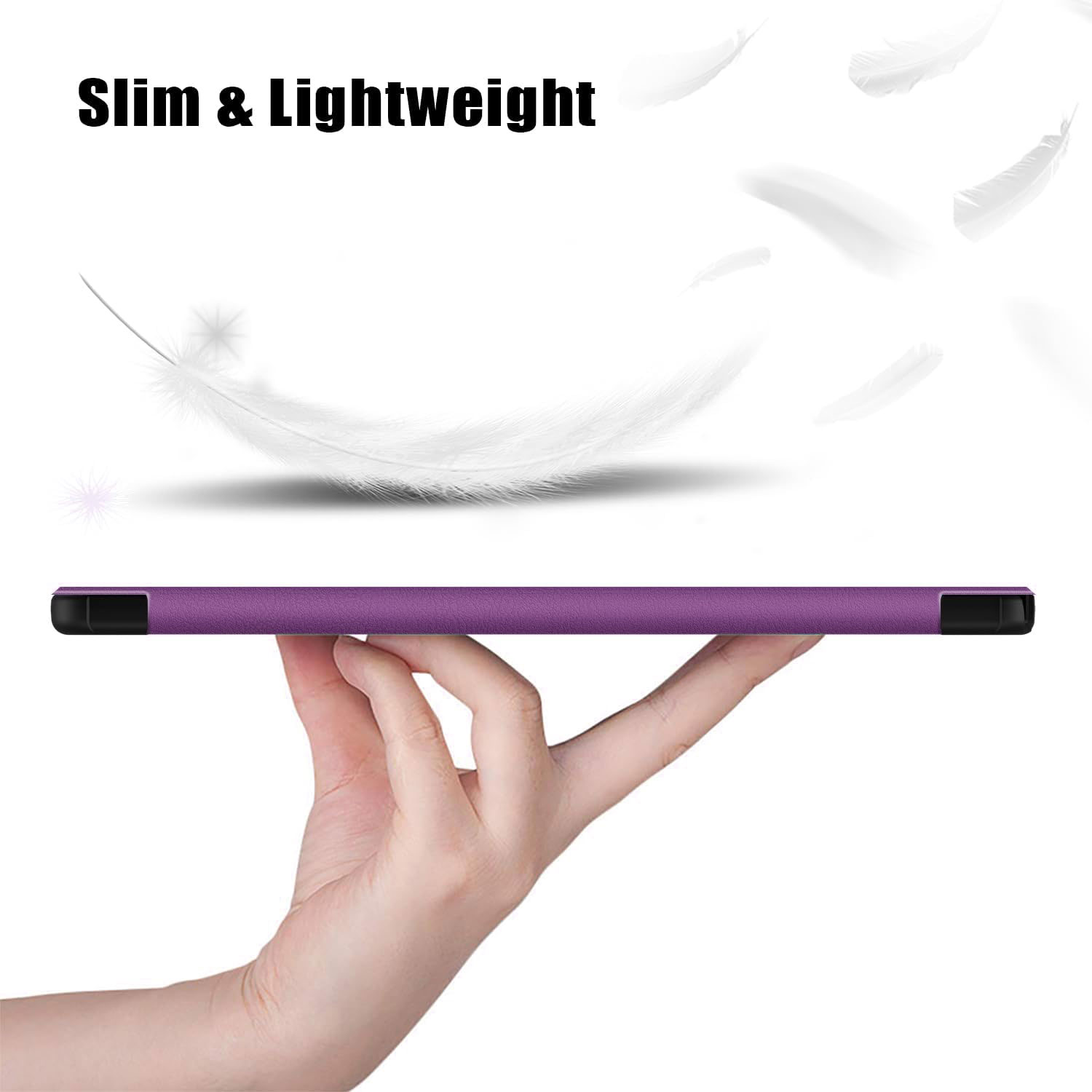 Funda Para Tablet Samsung Galaxy Tab A9 Plus de 11" (SM-X210/ SM-X216/SM-X218) Color Morado.