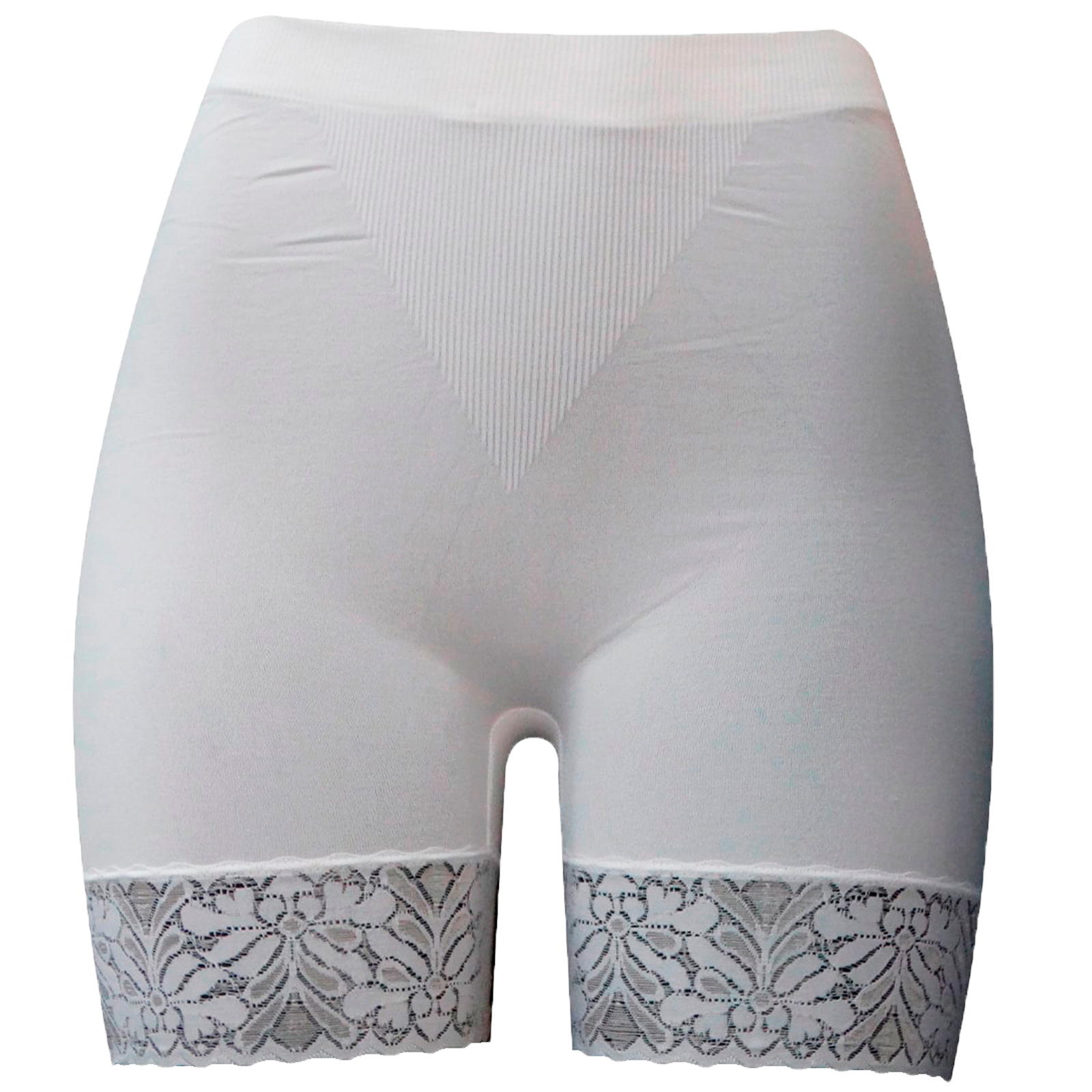Shorts Mujer Push Up, Blanco, Levanta Pompa, Unitalla Encaje, Pantaleta, Braga, Boxer, Bikini, Ropa Interior, Tanga.