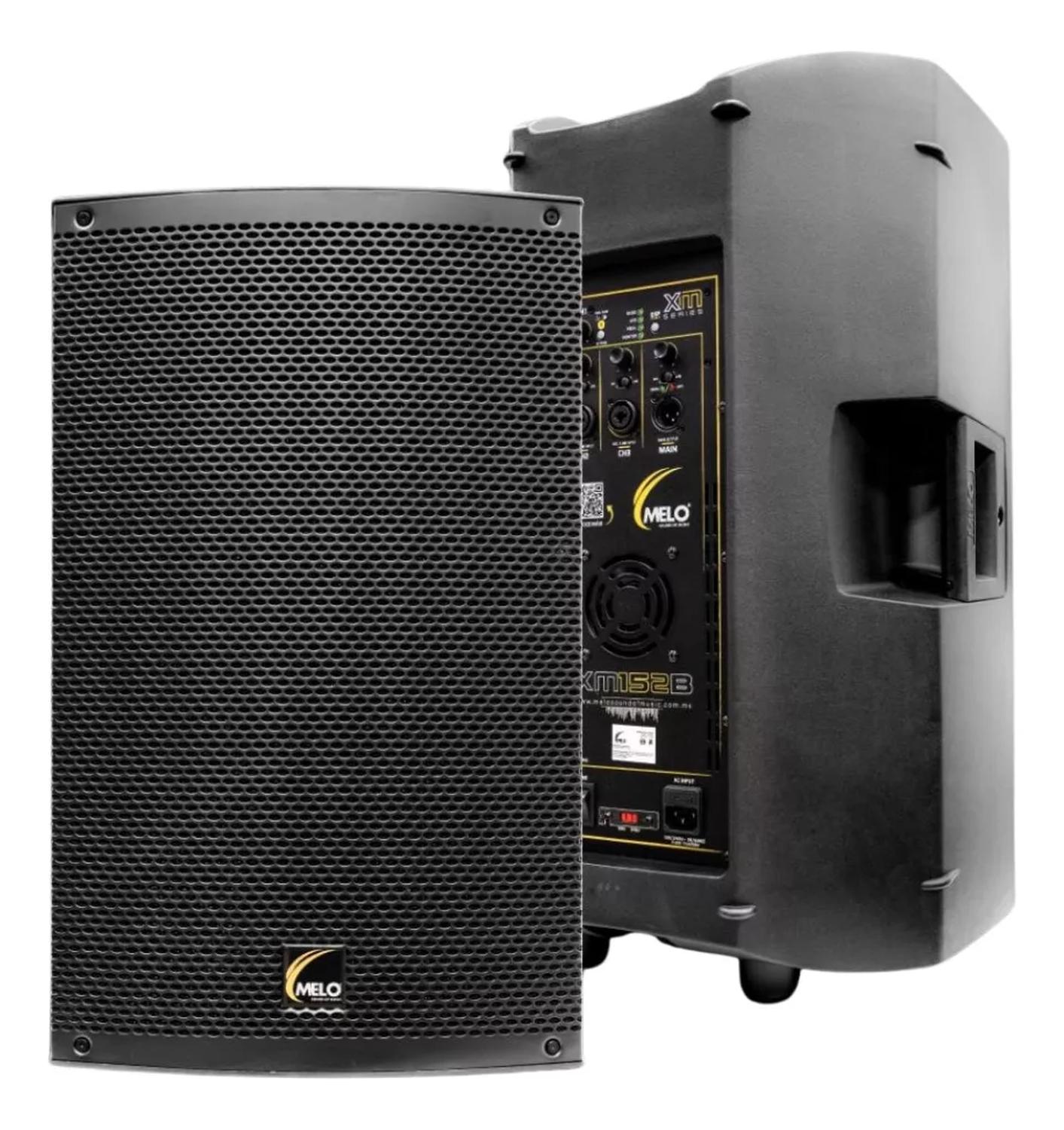 Melo XM152B Bocina 15 Activa 700w 132dB.