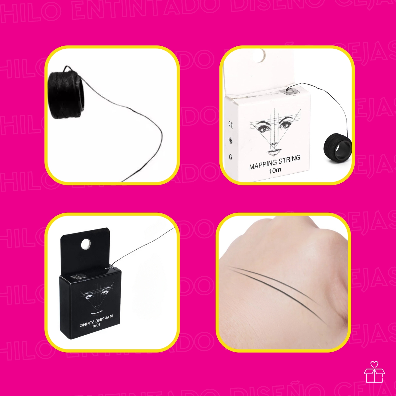 Hilo Entindado Para Diseño De Cejas.