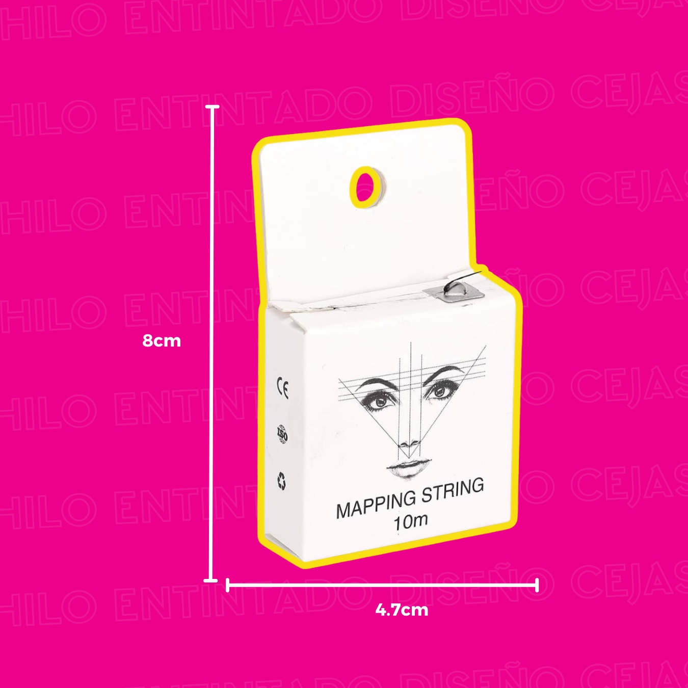 Hilo Entindado Para Diseño De Cejas.