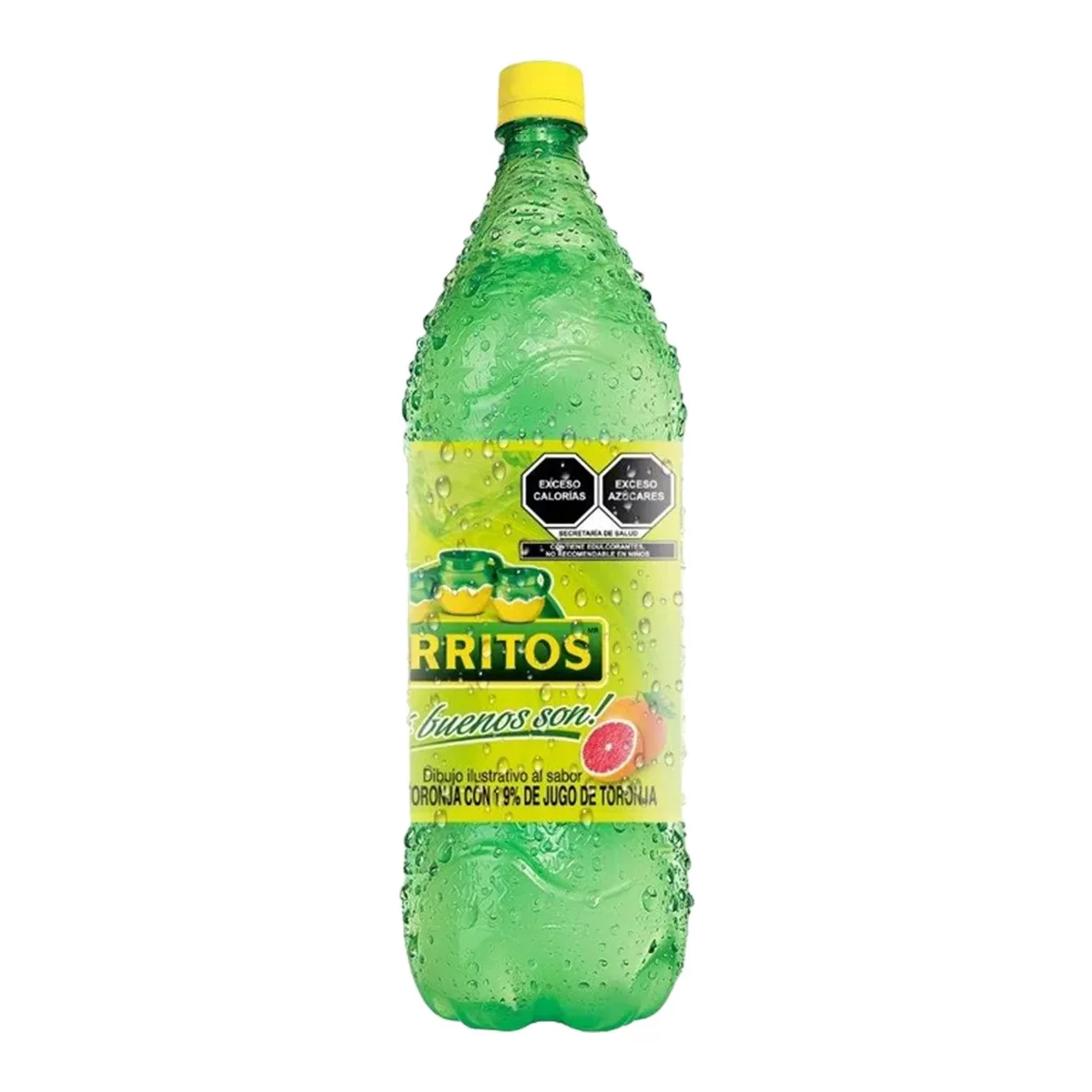 Jarrito Refresco Toronja 5 Piezas de 2 Lt c/u