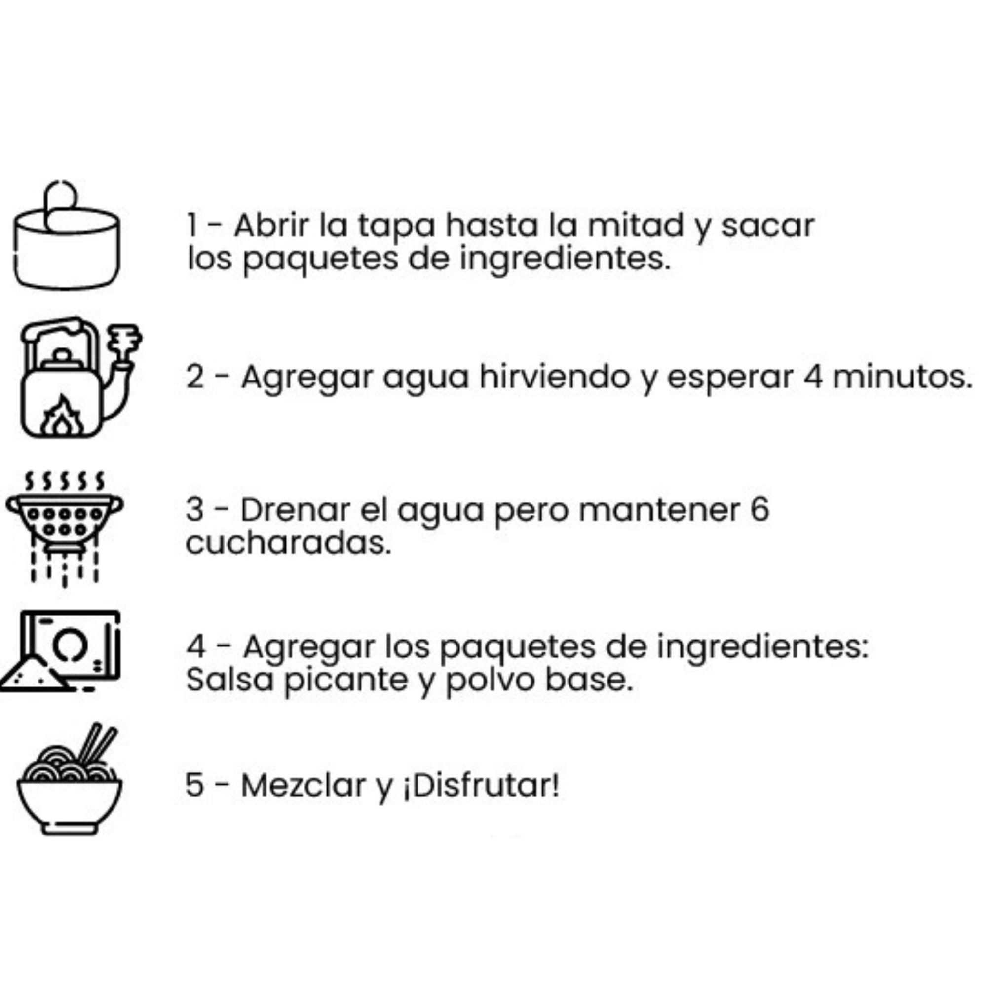 Sopa Instantánea Ramen Coreana Buldak Big Bowl Sabor Queso de 10 Piezas
