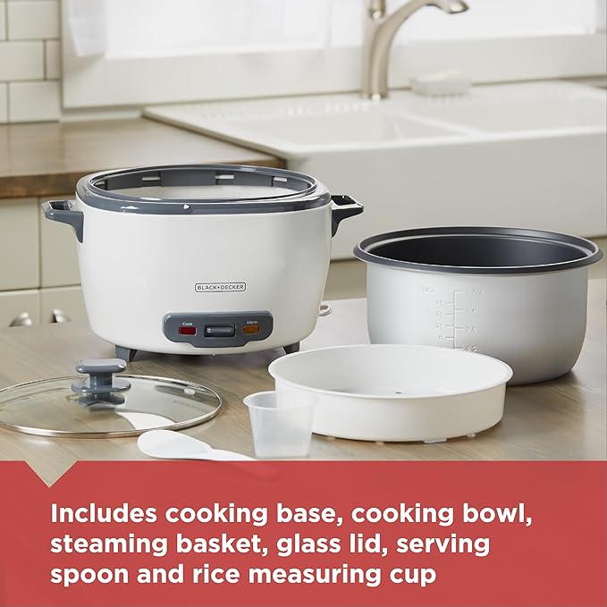 BLACK + DECKER RC506 Arrocera de 6 Tazas