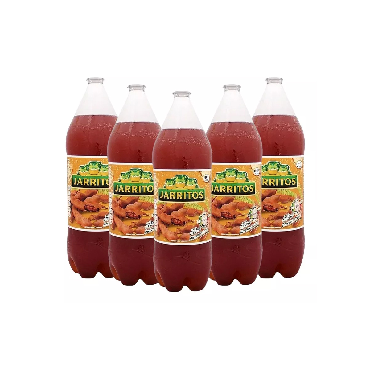 Jarrito Refresco Tamarindo 5 Piezas de 2 Lt c/u