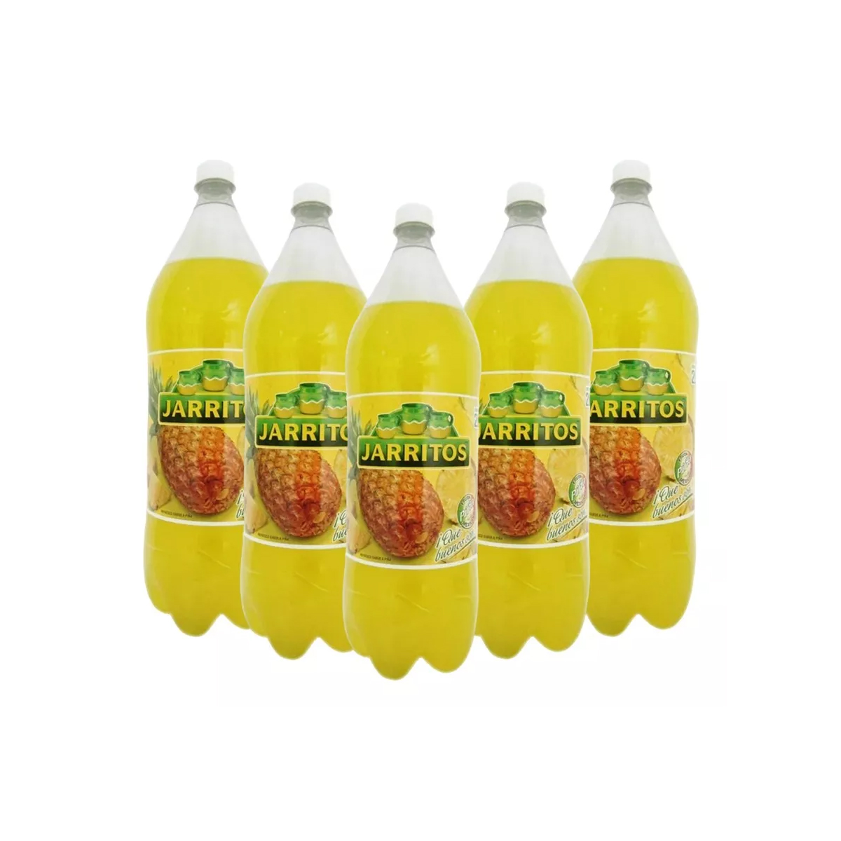 Jarrito Refresco Piña 5 Piezas de 2 Lt c/u