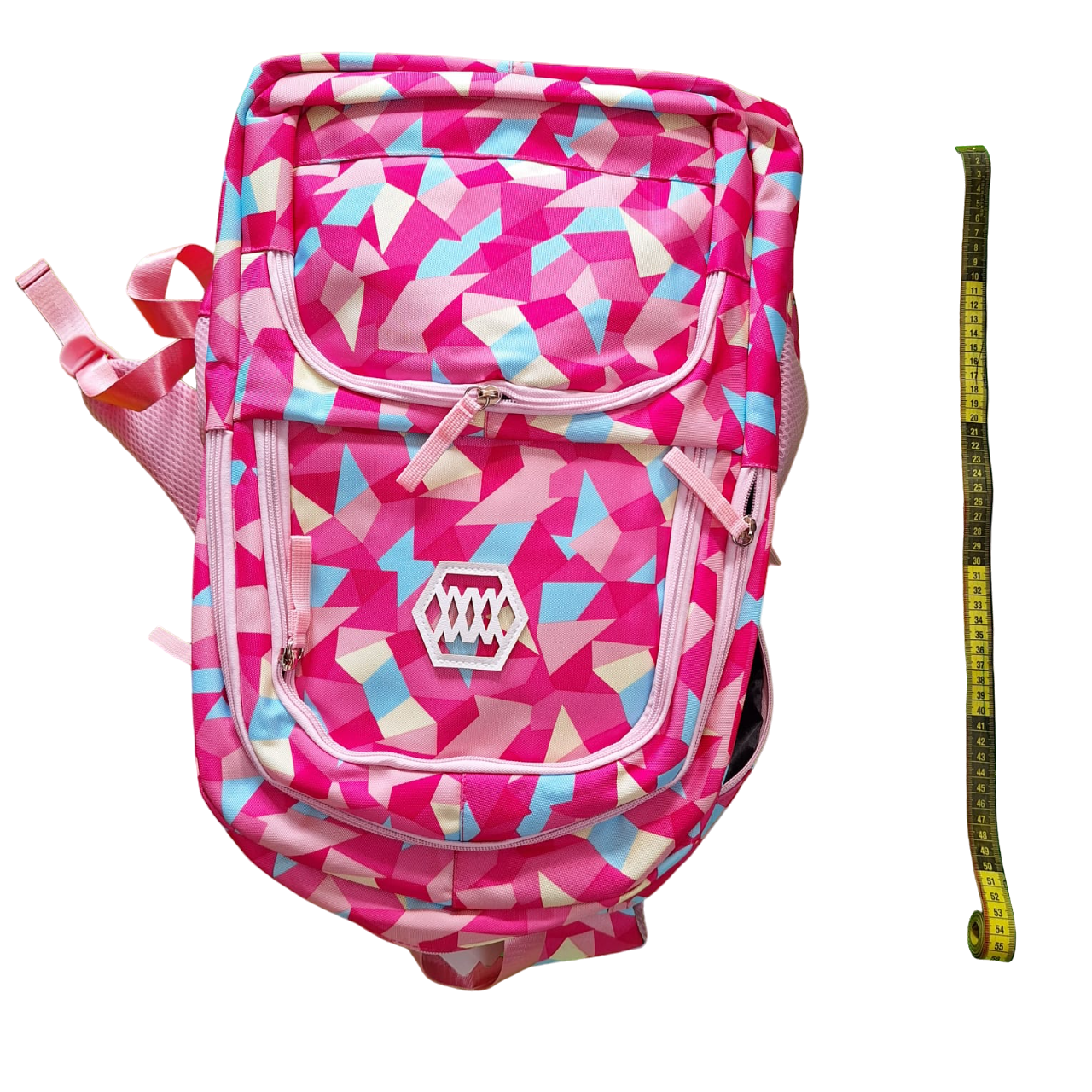 Mochila De Gran Capacidad Para Mujer Bolsa Escolar/viaje De Moda Color Rosa