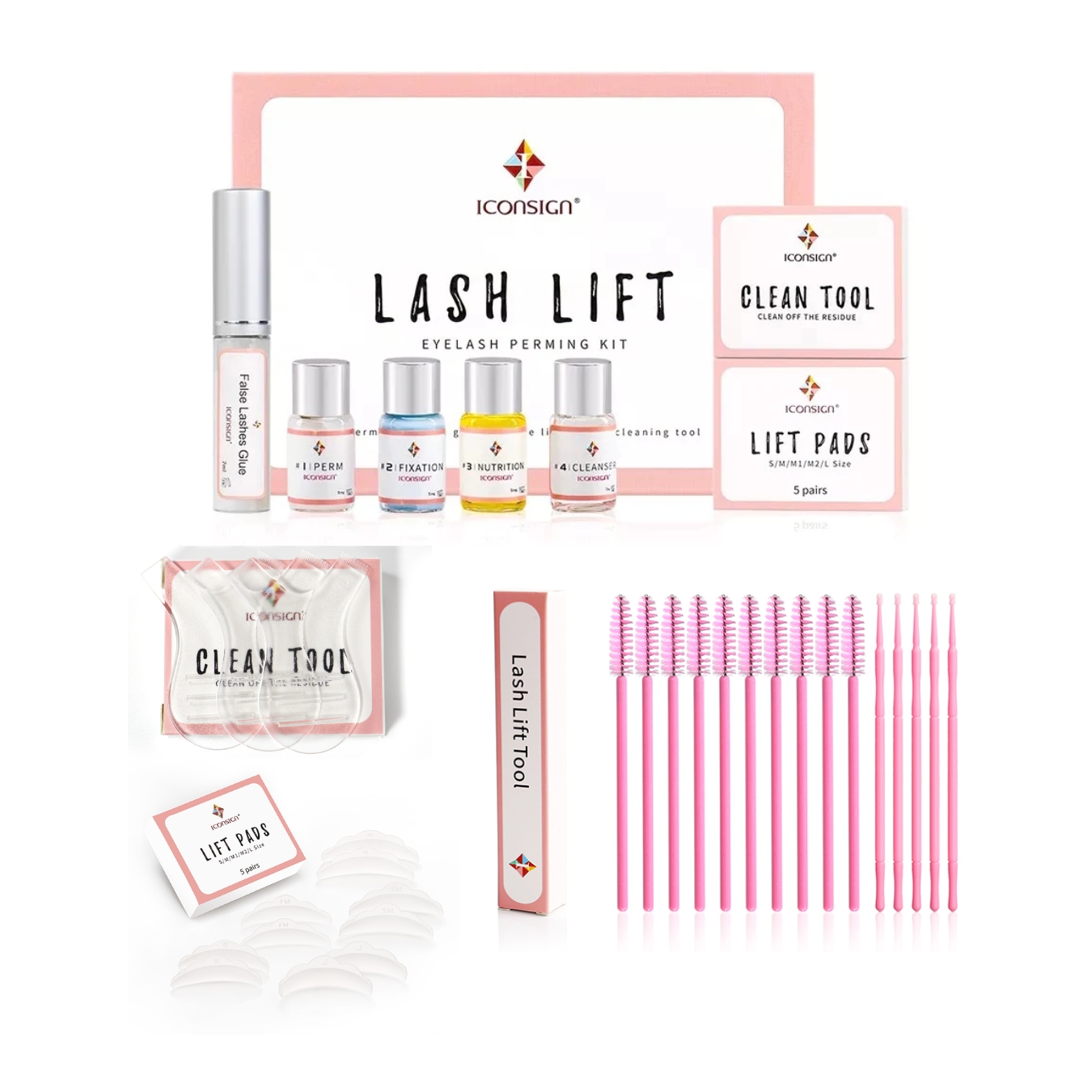 Kit Lash Lifting Rizado Iconsign.