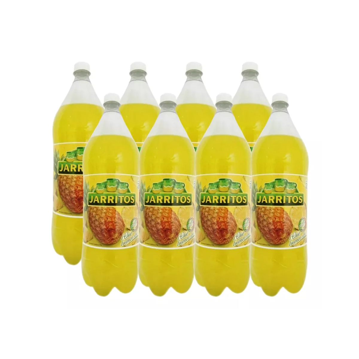 Jarrito Refresco Piña 8 Piezas de 2 Lt c/u