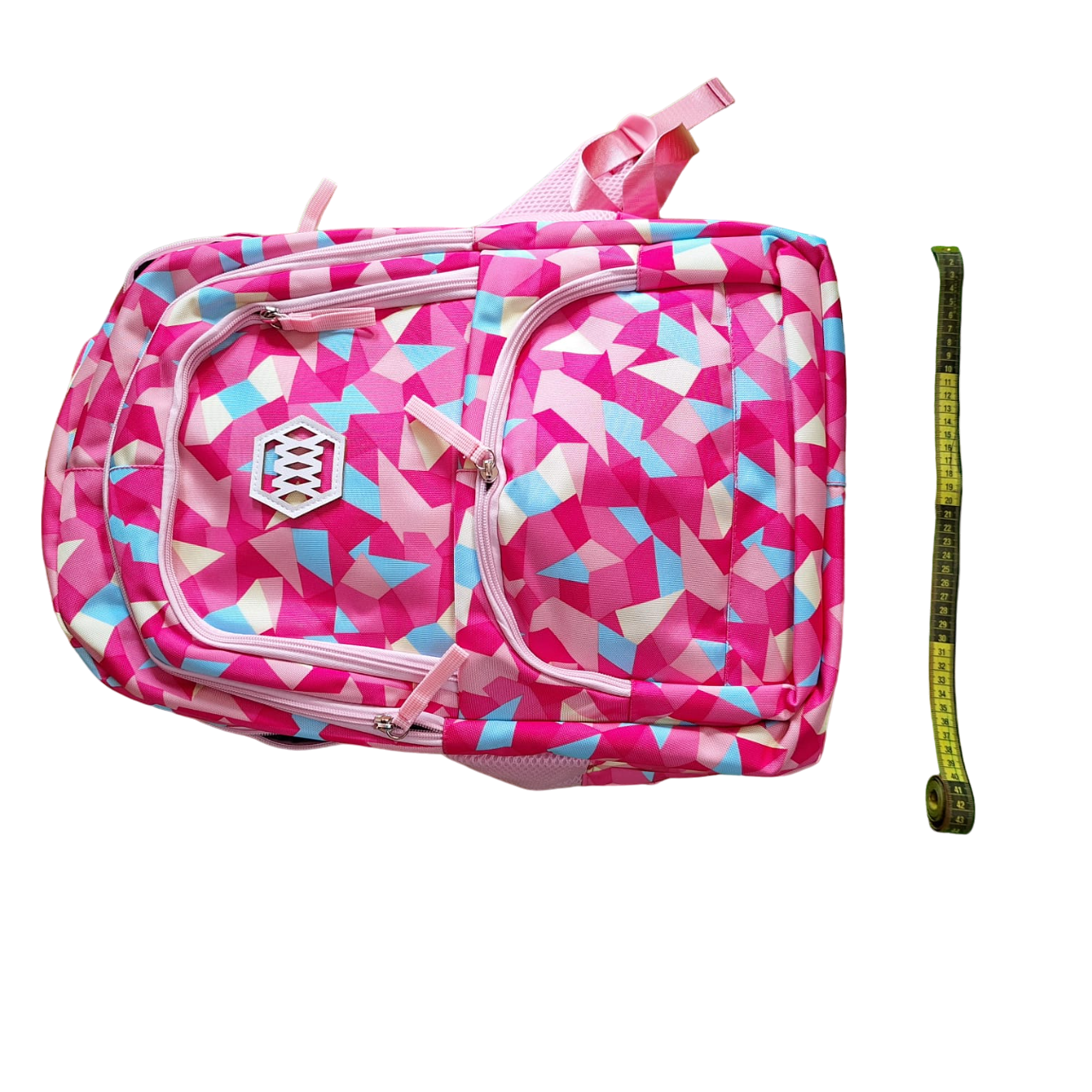 Mochila De Gran Capacidad Para Mujer Bolsa Escolar/viaje De Moda Color Rosa