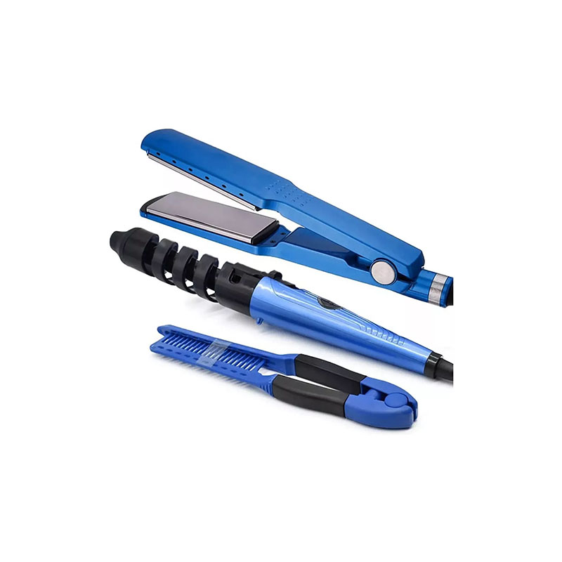 Kit plancha , rizadora y peine.
