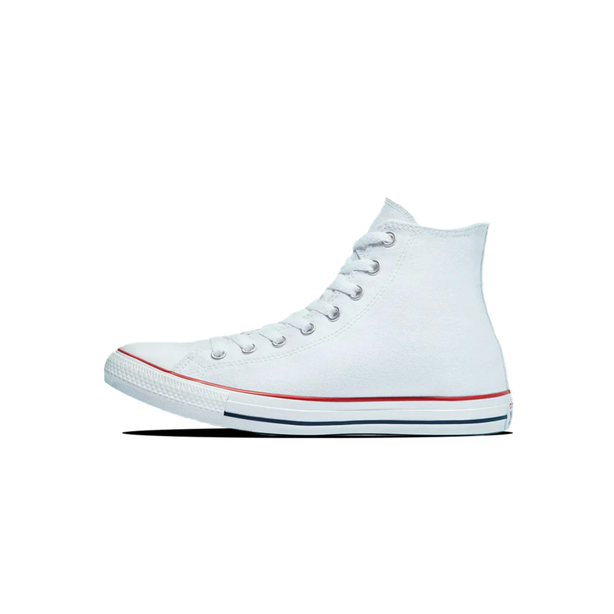 Tenis Converse Chuck Taylor All Star Blancos en Bota de Lona Unisex