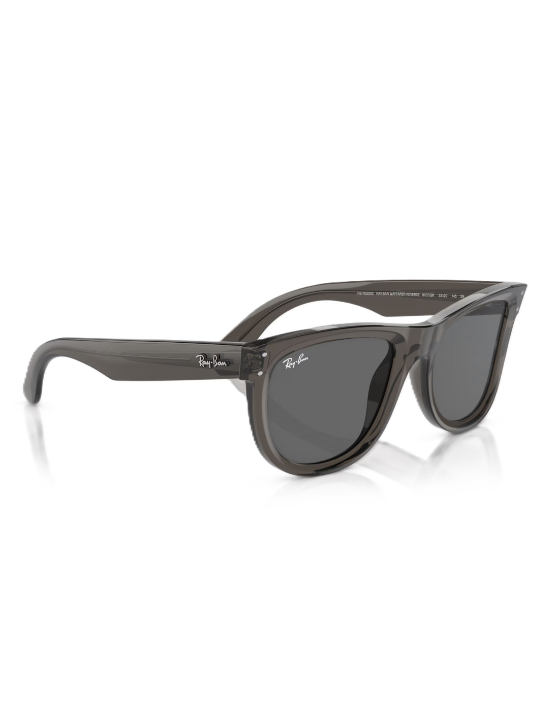 Lentes de sol Ray Ban RB0502S 6707GR Wayfarer Reverse Dark Grey