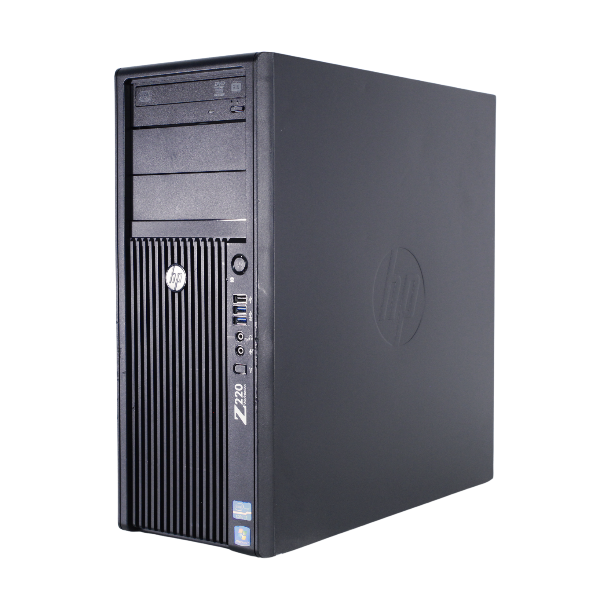 HP Z220 Workstation Torre | Intel Core i7 3ra | 8 GB RAM - 240 GB SSD + 500 GB HDD | Monitor de 22" (Reacondicionado Grado A)