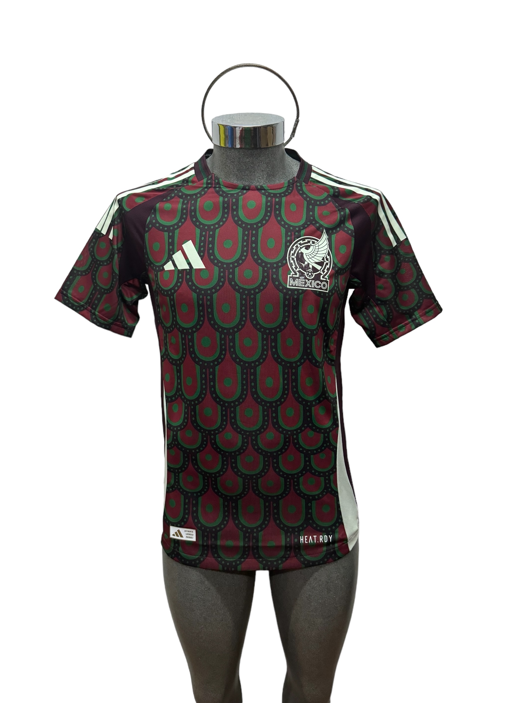 Jersey Original Adidas Selección Mexicana jugador authentic heat.rdy local 2024 IP6379.