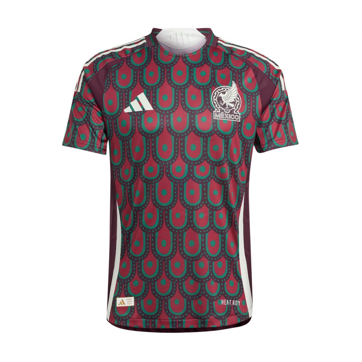 Jersey Original Adidas Selección Mexicana jugador authentic heat.rdy local 2024 IP6379.