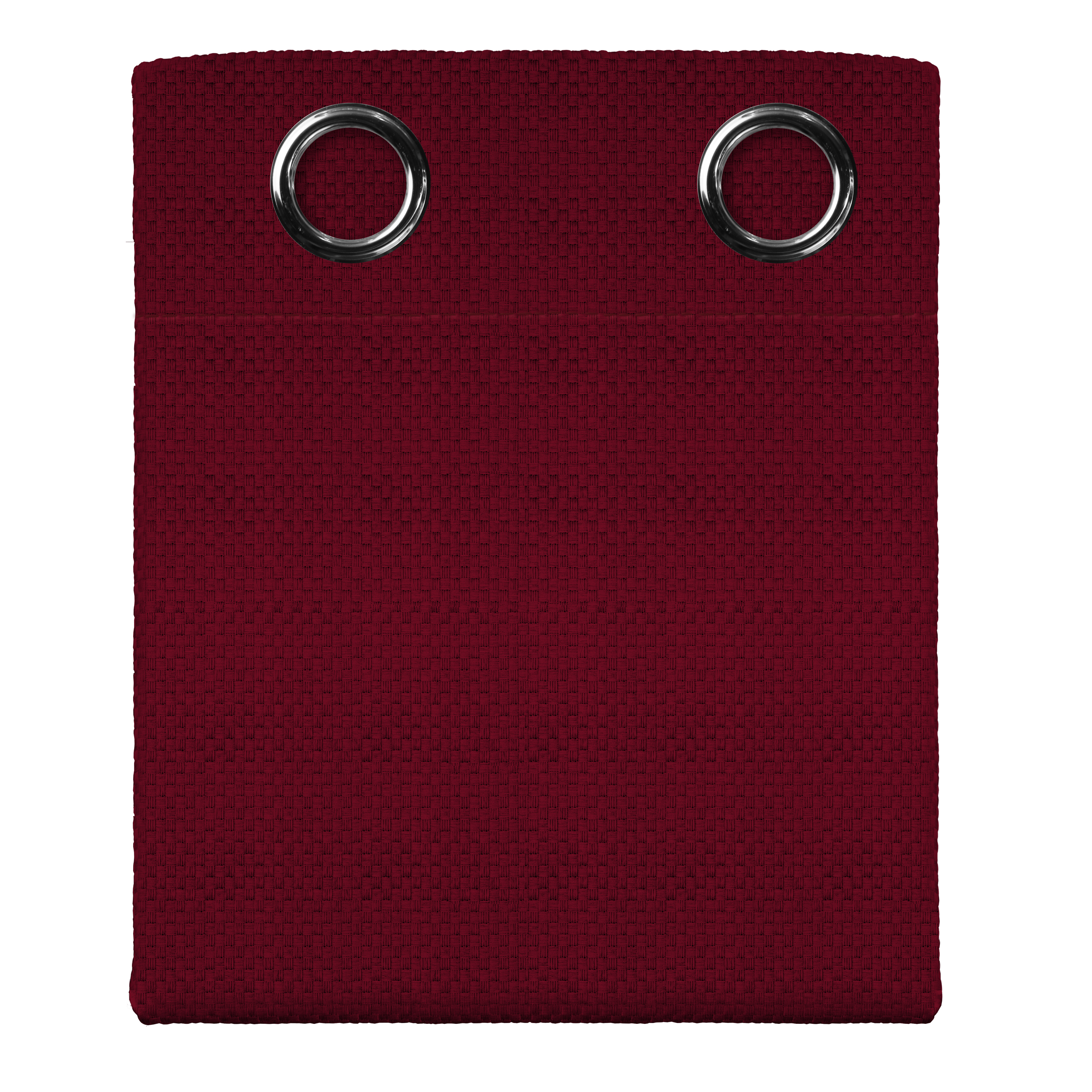 Cortina Blackout Guinda Tramada Corta Térmica Bloqueo De Luz 95%