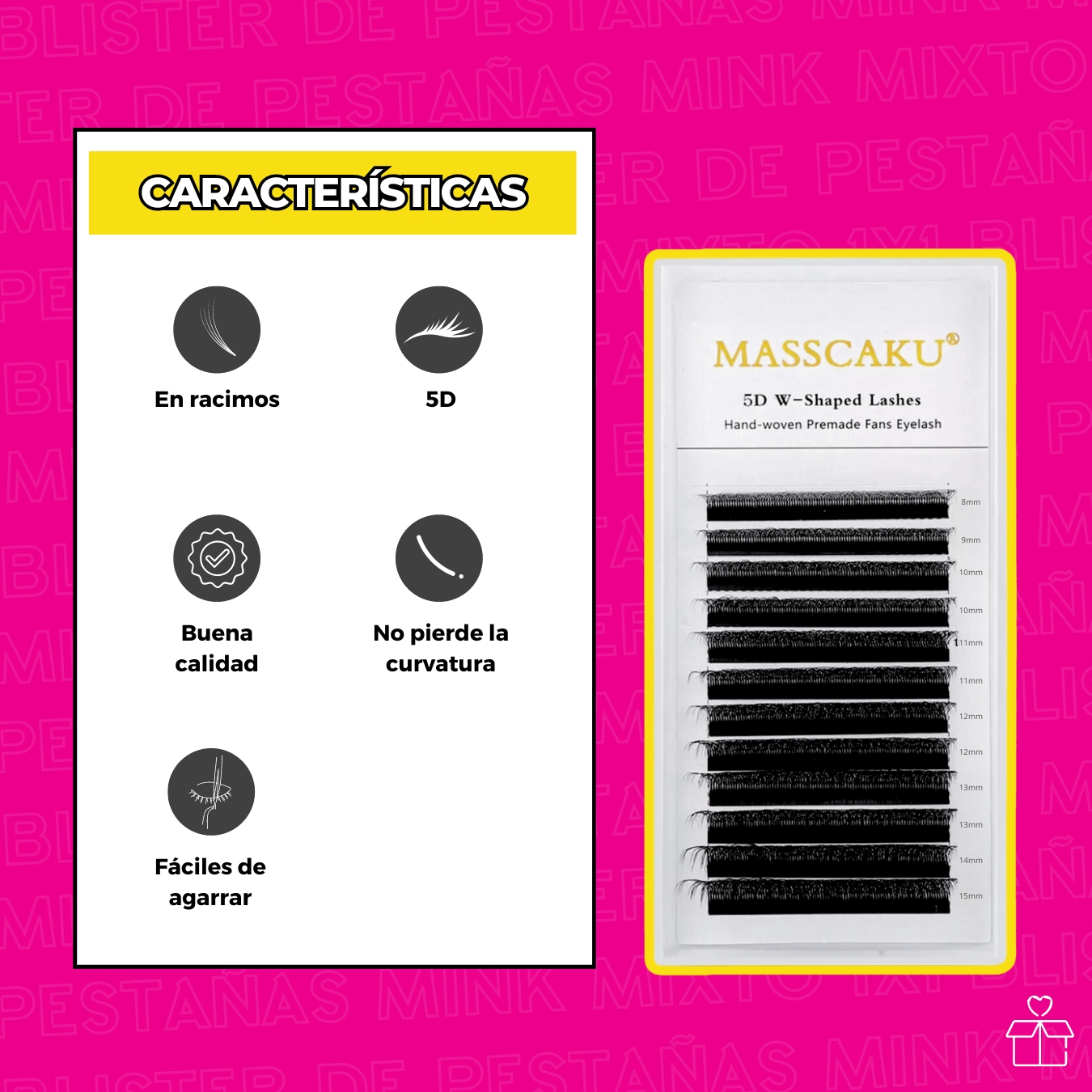 Blister Masscaku Prearmado Volumen 5d.