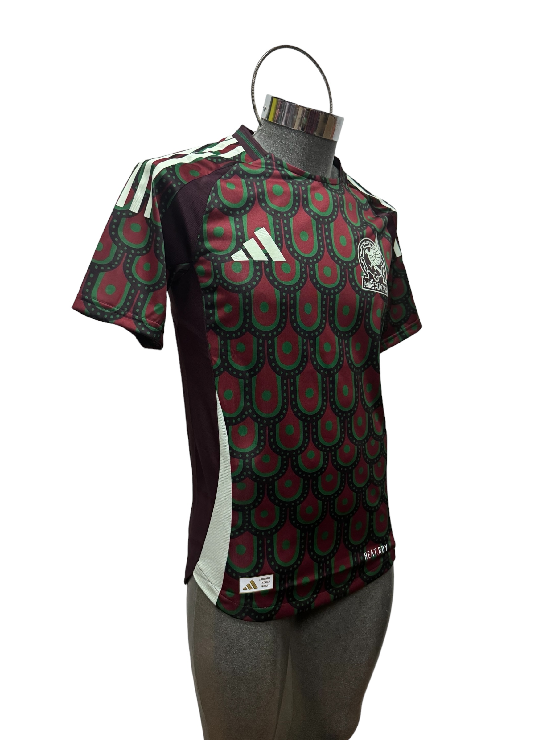 Jersey Original Adidas Selección Mexicana jugador authentic heat.rdy local 2024 IP6379.
