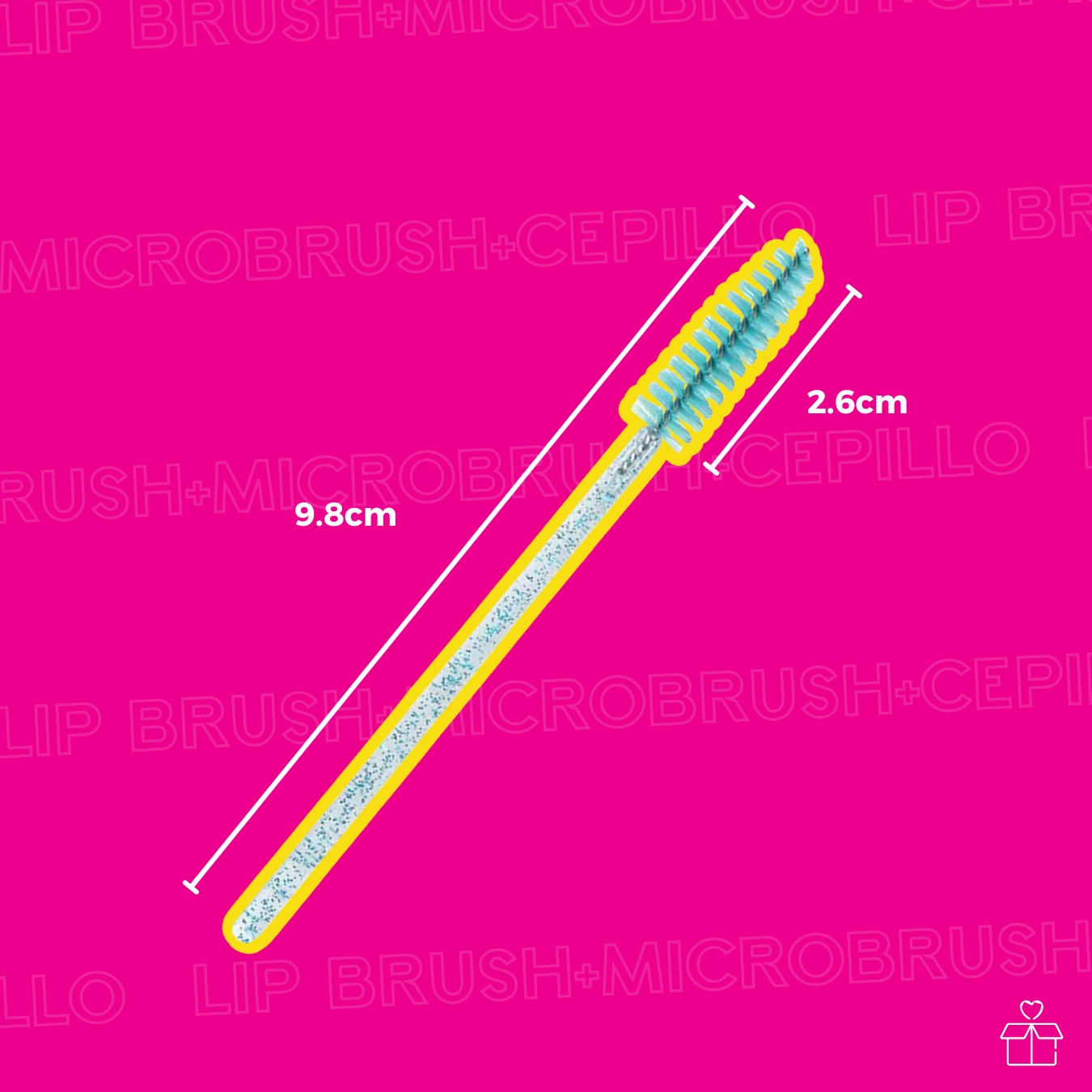 100 Microbrush + 50 Lip Brush + 50 Cepillos Para Pestañas.