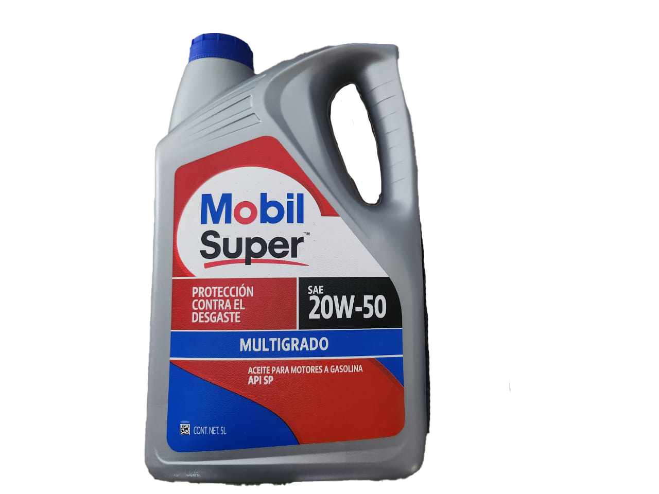 Aceite 20w50 multigrado mobil garrafa 5 litros